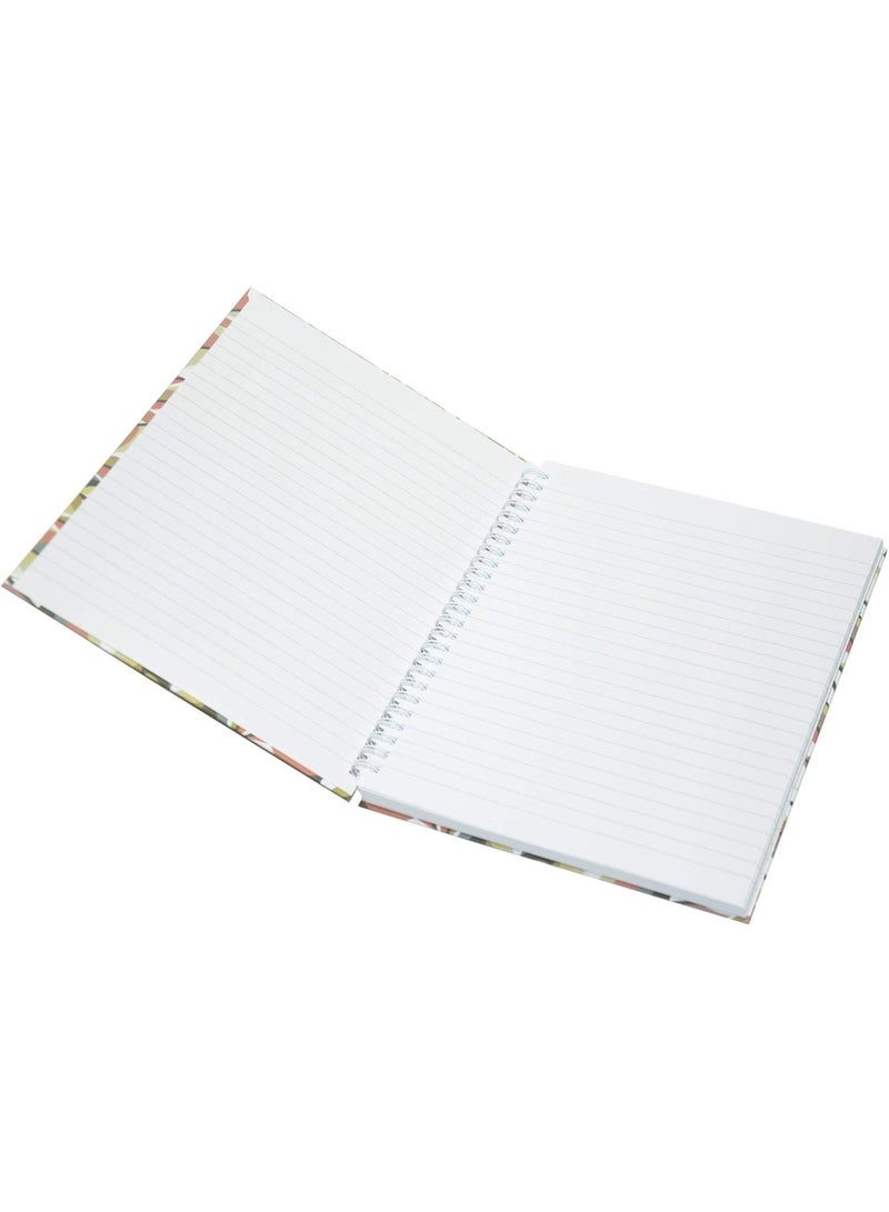 FIS Light Spiral Hard Cover Notebook Single Line (Pack of 5 Pcs X 100 Sheets) A4 Size - LINBSA41807 - Image 2